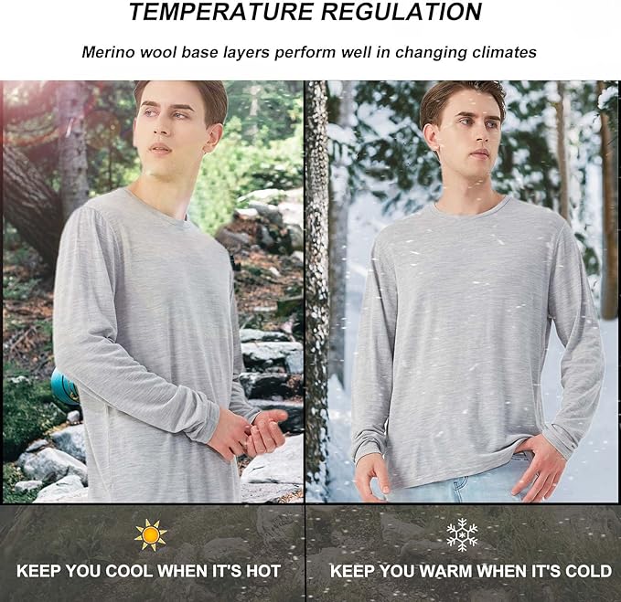 Merino base layers