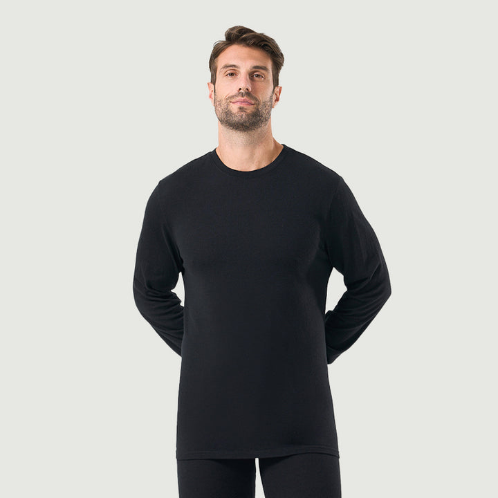 Men's Merino 200g Long Sleeve Crew Thermal Top