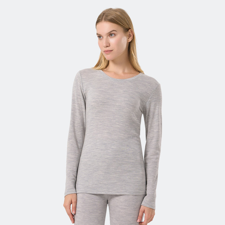 Women's Merino 250g Long Sleeve Crew Thermal Top