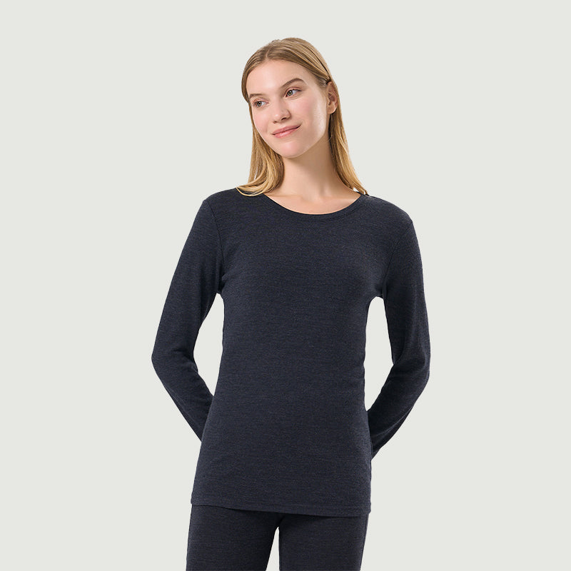 Women's Merino 250g Long Sleeve Crew Thermal Top