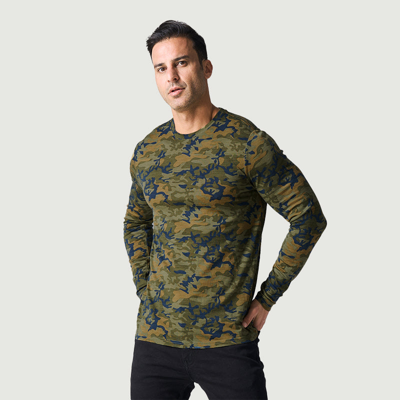 Men's Merino 170g All-Season Long Sleeve Crew Top