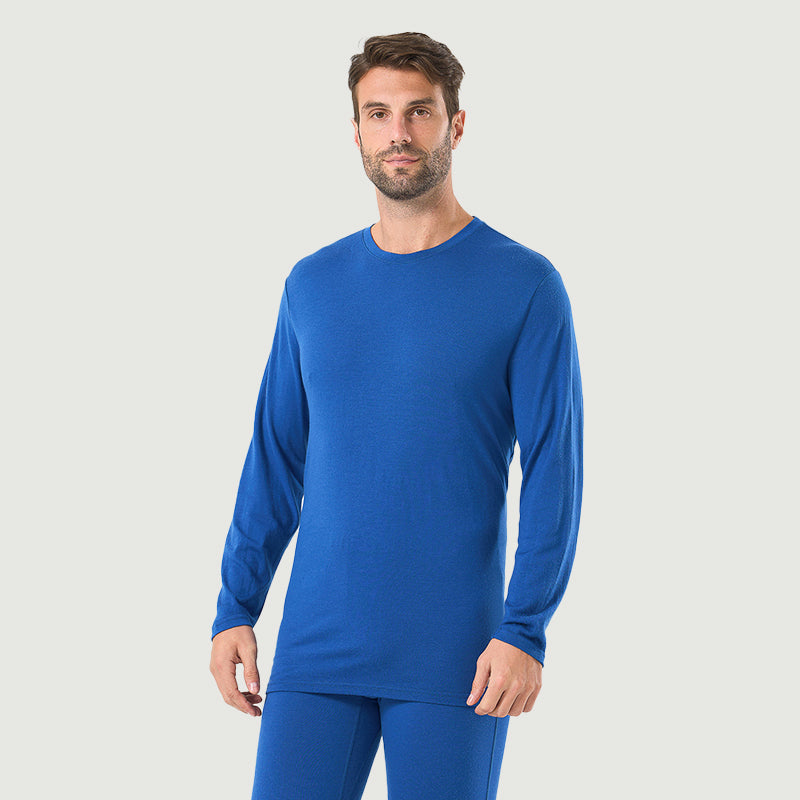 Men's Merino 200g Long Sleeve Crew Thermal Top