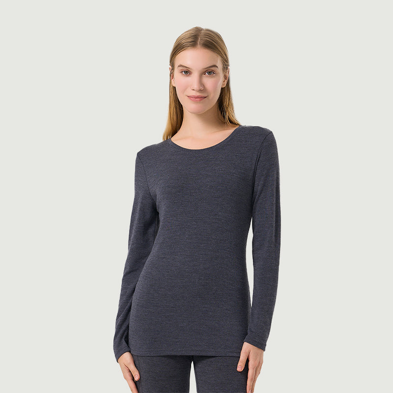 Women's Merino 250g Long Sleeve Crew Thermal Top