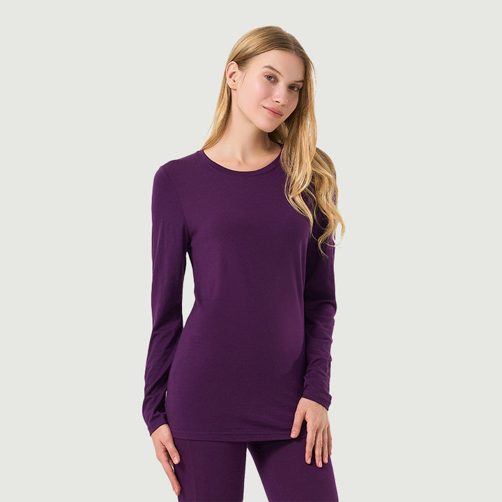 Women's Merino 200g Long Sleeve Crew Thermal Top