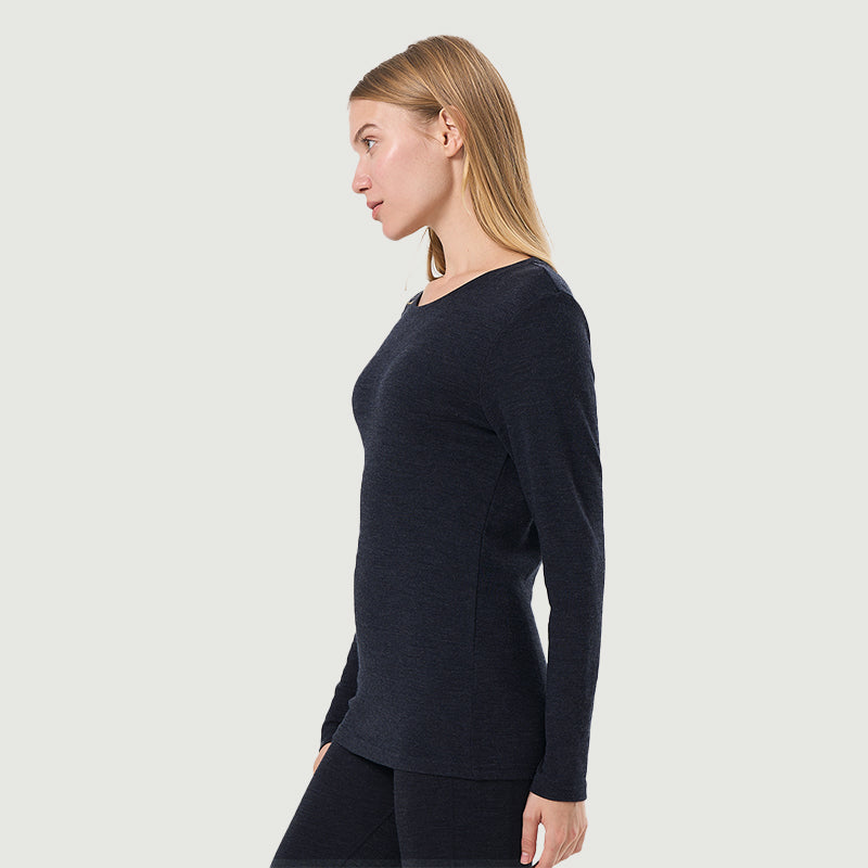 Women's Merino 250g Long Sleeve Crew Thermal Top