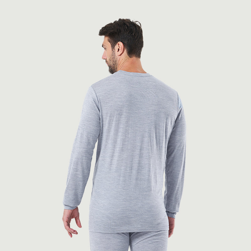 Men's Merino 200g Long Sleeve Crew Thermal Top