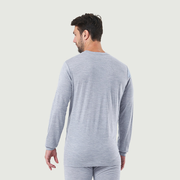 Men's Merino 200g Long Sleeve Crew Thermal Top