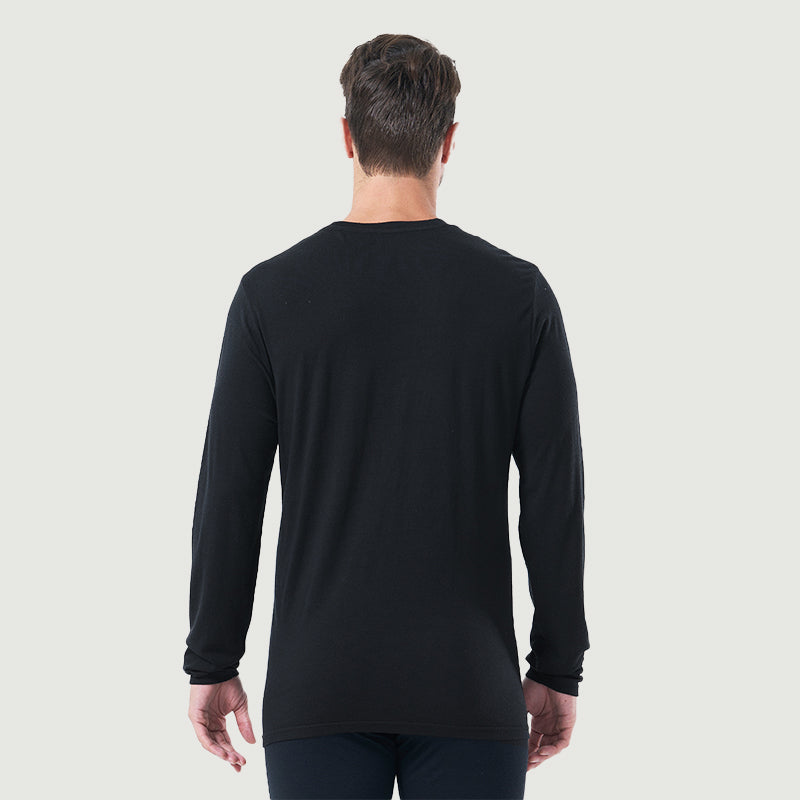Men's Merino 200g Long Sleeve Crew Thermal Top