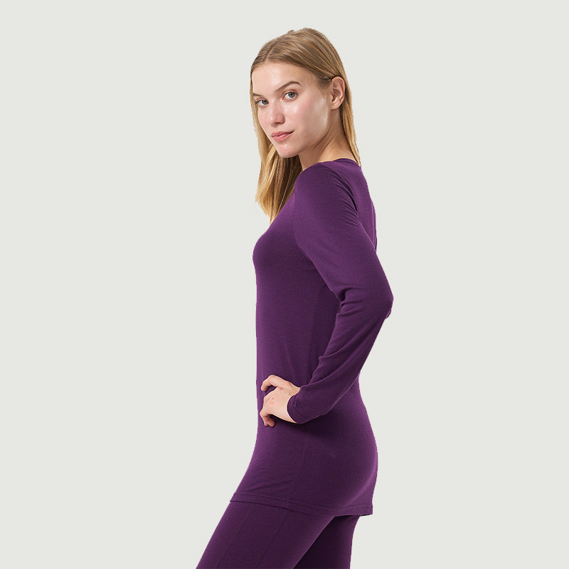 Women's Merino 200g Long Sleeve Crew Thermal Top