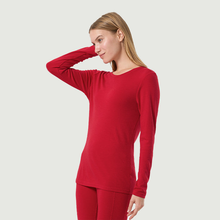 Women's Merino 250g Long Sleeve Crew Thermal Top