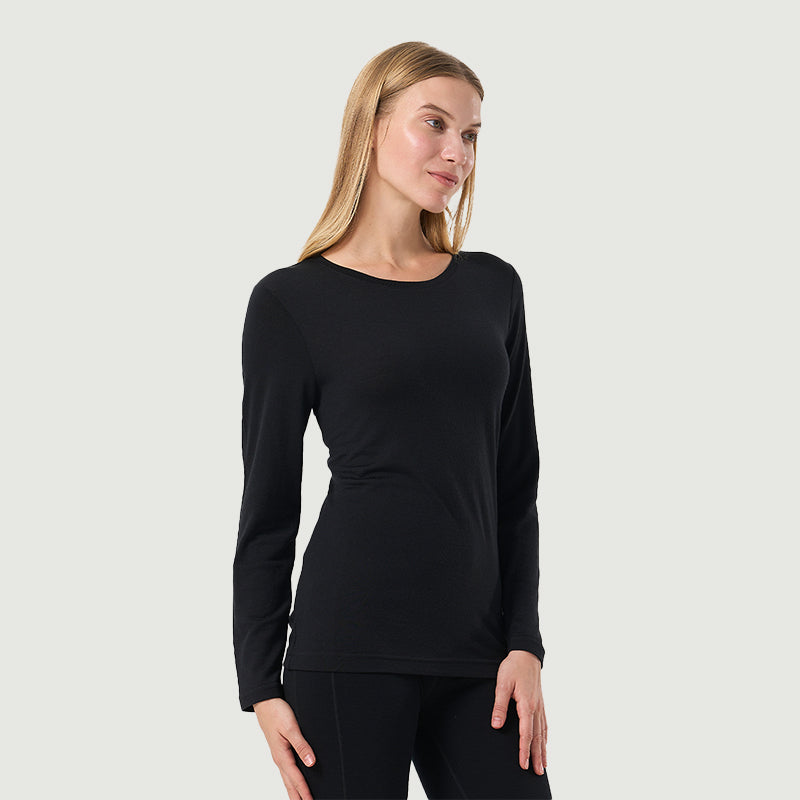 Women's Merino 200g Long Sleeve Crew Thermal Top