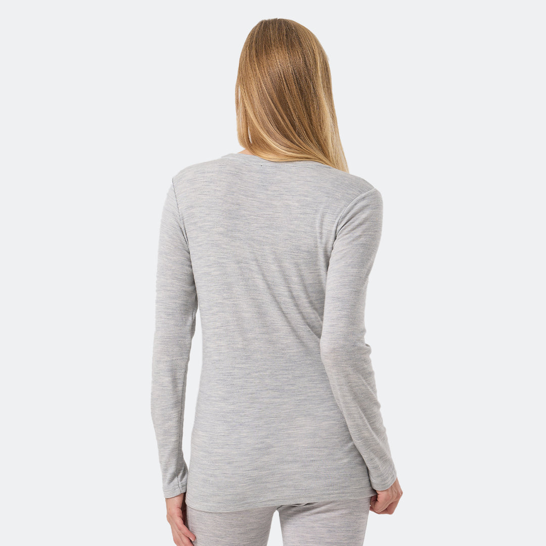 Women's Merino 250g Long Sleeve Crew Thermal Top