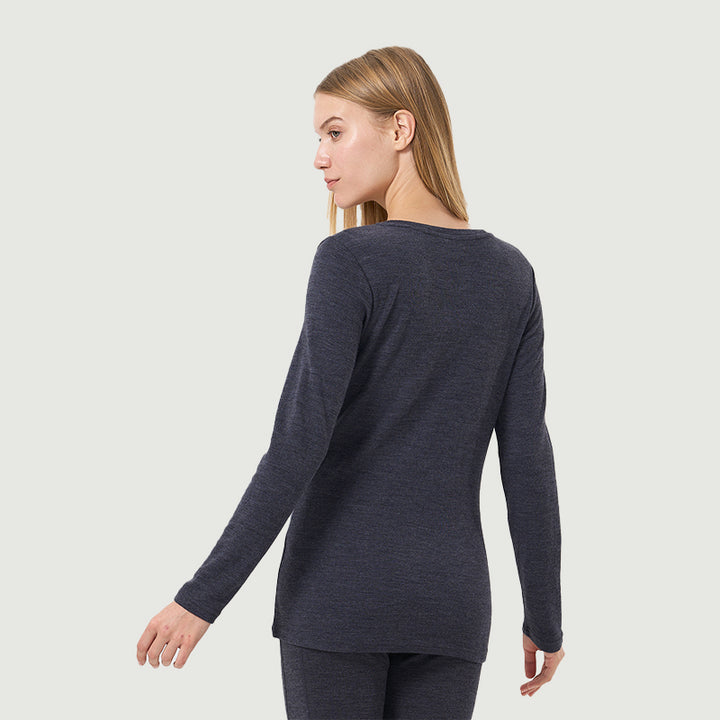 Women's Merino 250g Long Sleeve Crew Thermal Top