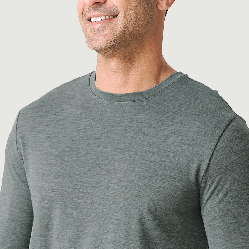 Men's Merino 170g All-Season Long Sleeve Crew Top