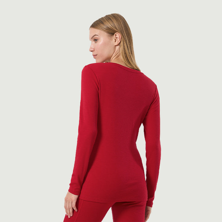 Women's Merino 250g Long Sleeve Crew Thermal Top