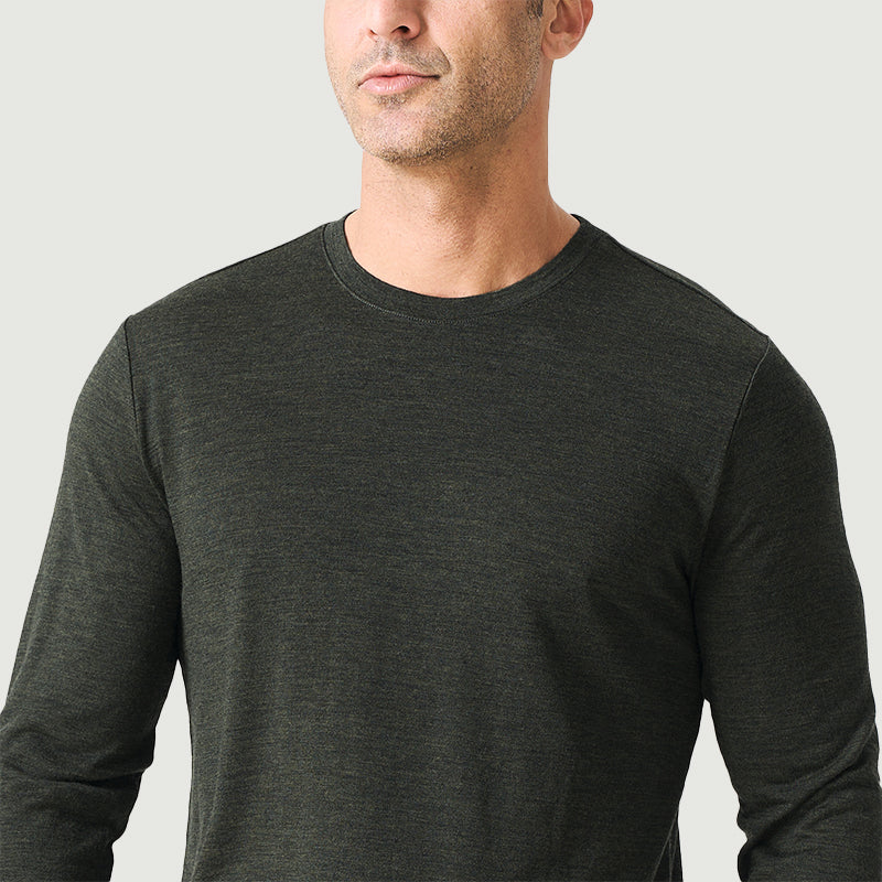 Men's Merino 170g All-Season Long Sleeve Crew Top