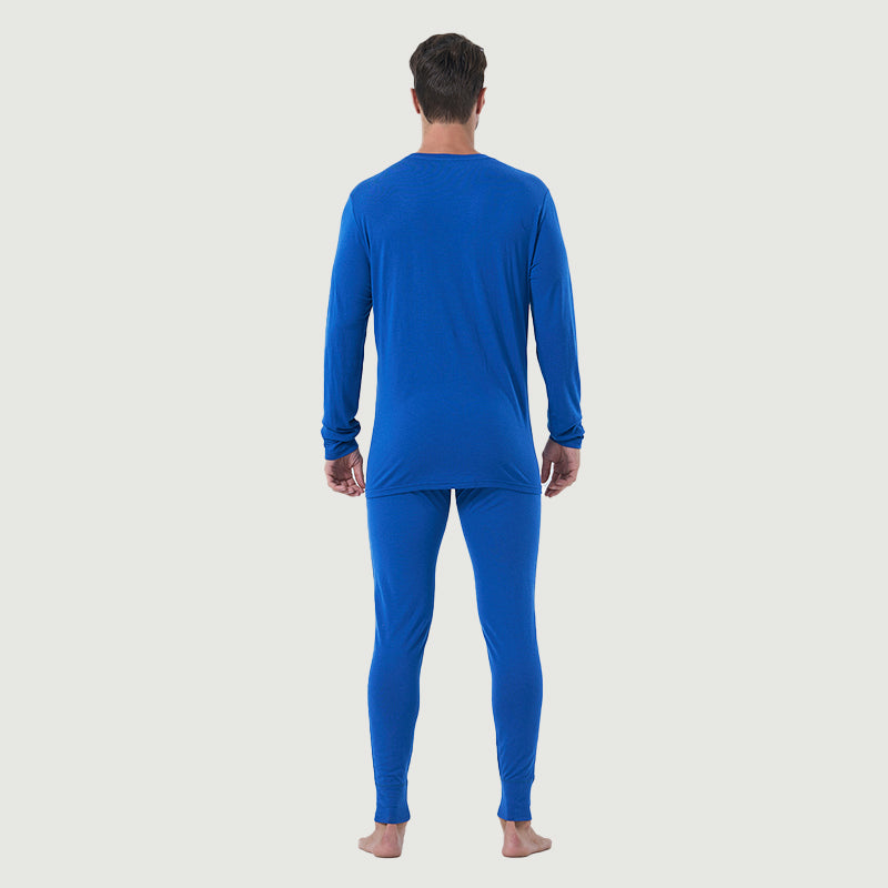 Ropa interior térmica 100% lana merina para hombre Verde militar - MT22