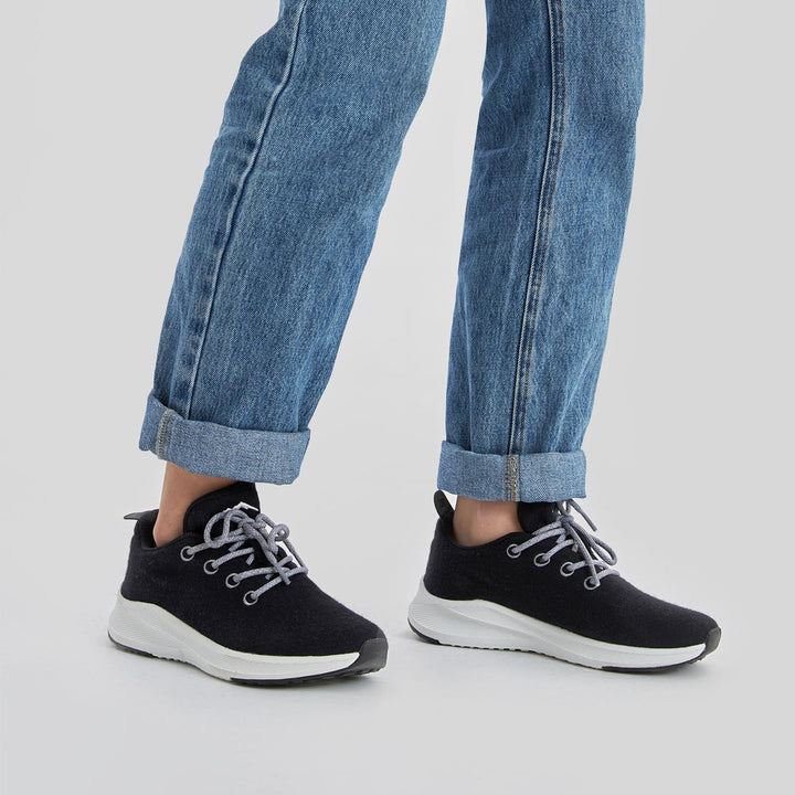 Women’s Merino Lace Up Shoes Dark Grey (U.S. Only) Merino Protect