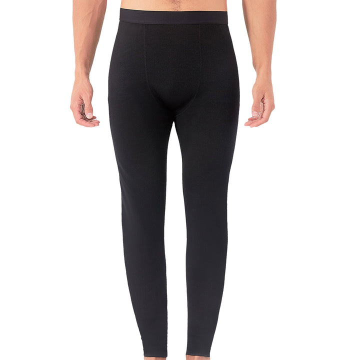 Men's Merino 170g Base Layer Thermal Underwear Black Merino Protect