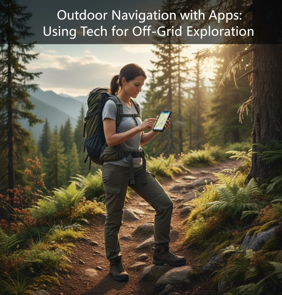 Outdoor Navigation with Apps: Using Tech for Off-Grid Exploration