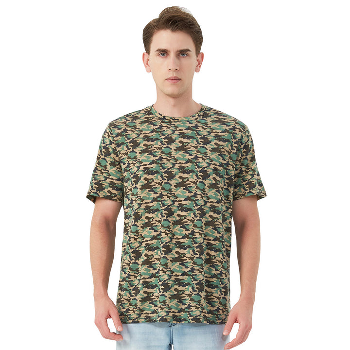 Men's 100% Merino Wool T-Shirt Camo - MT01