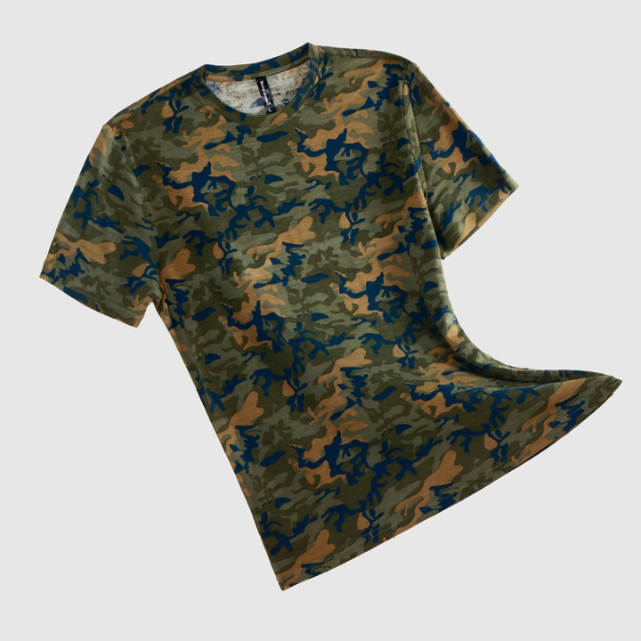 Men's Merino 170 Classic Short Sleeve T-Shirt Camo