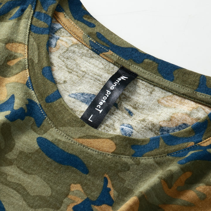 Men's Merino 170 Classic Short Sleeve T-Shirt Camo