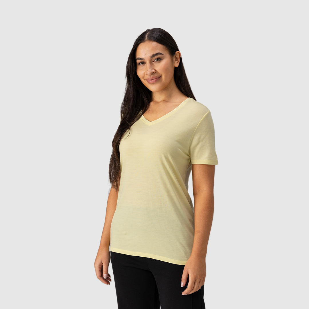 Women’s Merino 200g V-Neck T-Shirt