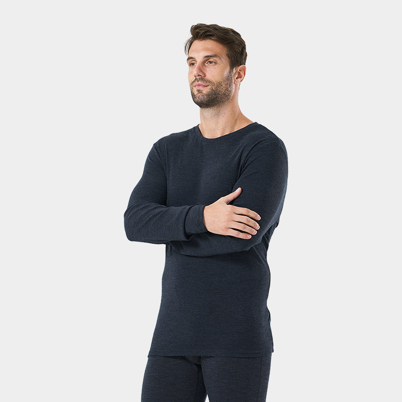 Men's Merino 250g Long Sleeve Crew Thermal Top