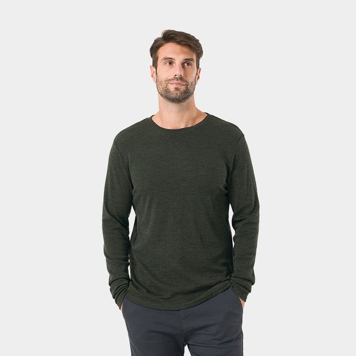 Men's Merino 250g Long Sleeve Crew Thermal Top