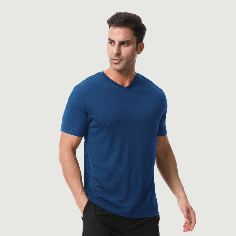 Men's  Merino 170g V-Neck T-Shirt
