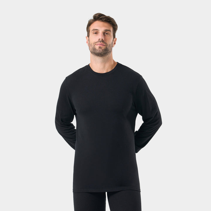 Men's Merino 200g Long Sleeve Crew Thermal Top