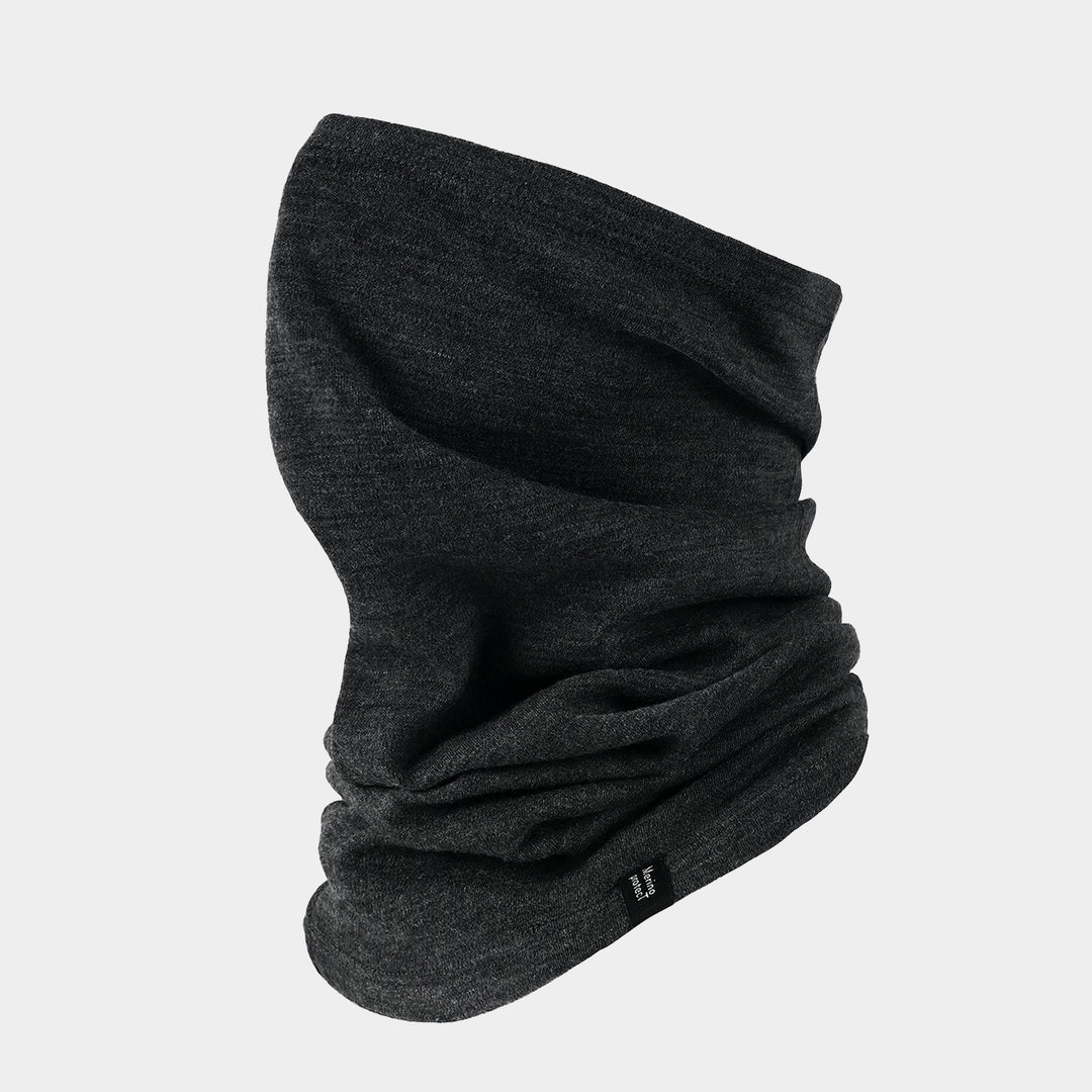 Unisex-Halsgamaschen aus 100 % Merinowolle, Dunkelgrün – MT06