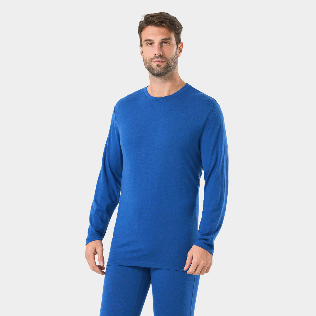 Men's Merino 200g Long Sleeve Crew Thermal Top