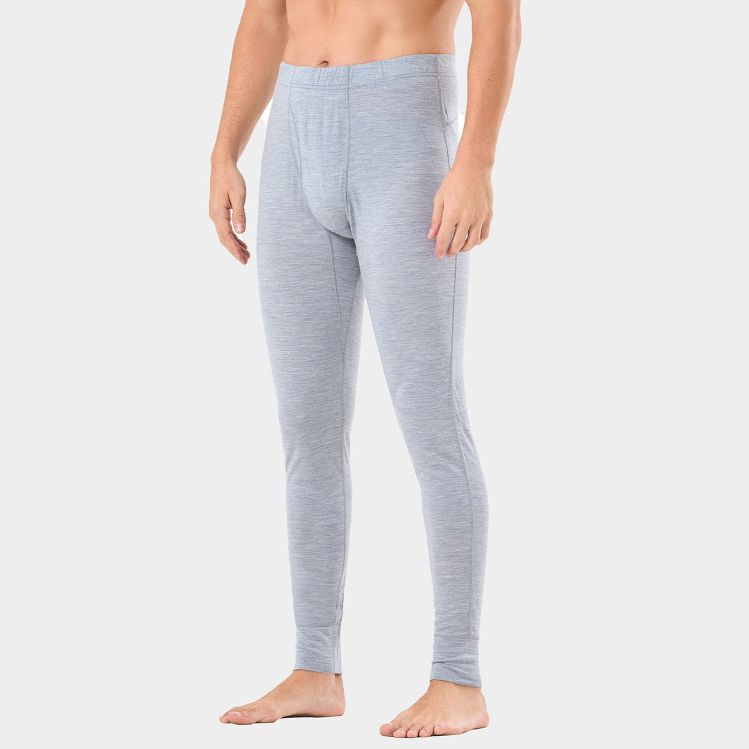 Merino Wool Mens Long Sleep Pants Mens Wool Lounge Pants Wide Leg