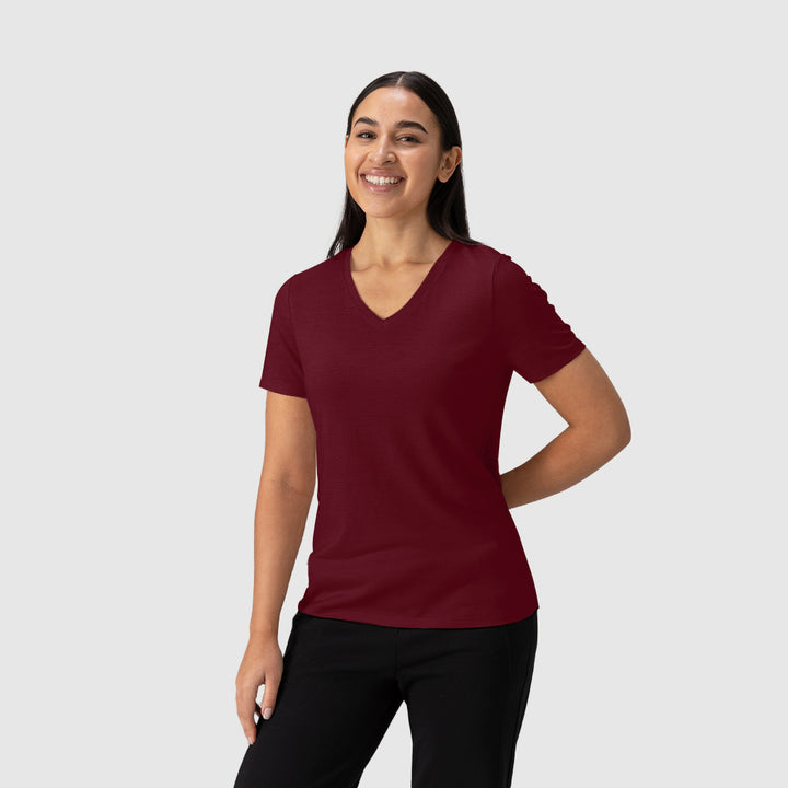 Women’s Merino 200g V-Neck T-Shirt