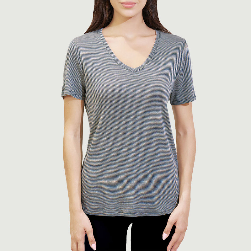 Women's Merino 200g V-Neck T-Shirt - Final Sale