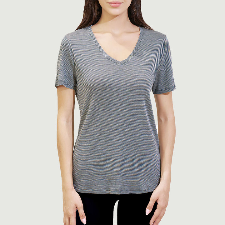 Women's Merino 200g V-Neck T-Shirt - Final Sale