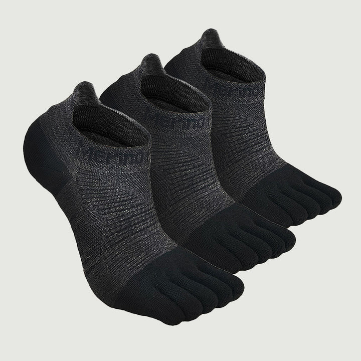 Damen 1 Paar Merinowollsocken Schwarz - MT17 