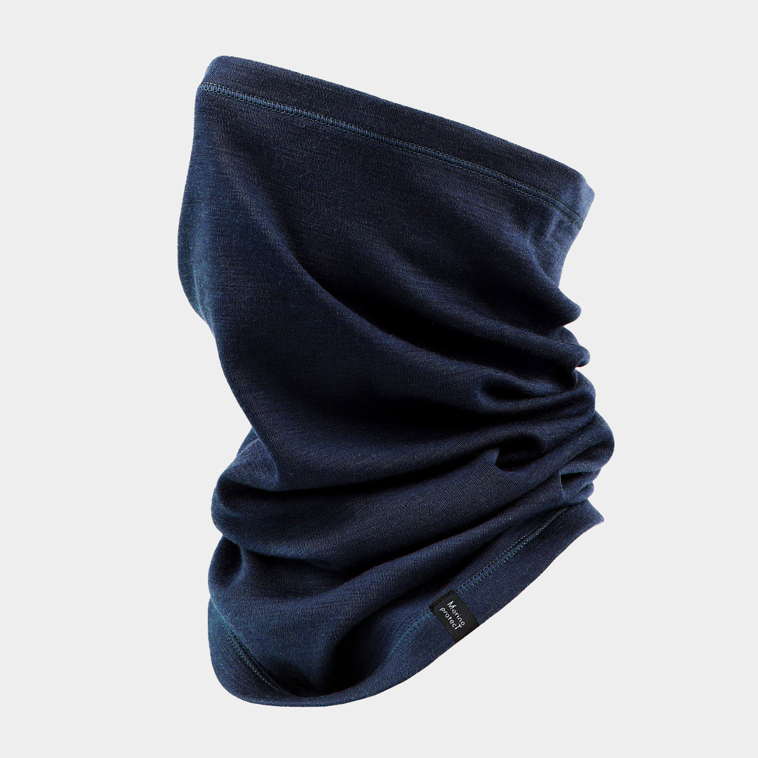 Unisex-Halsgamaschen aus 100 % Merinowolle, Dunkelgrün – MT06