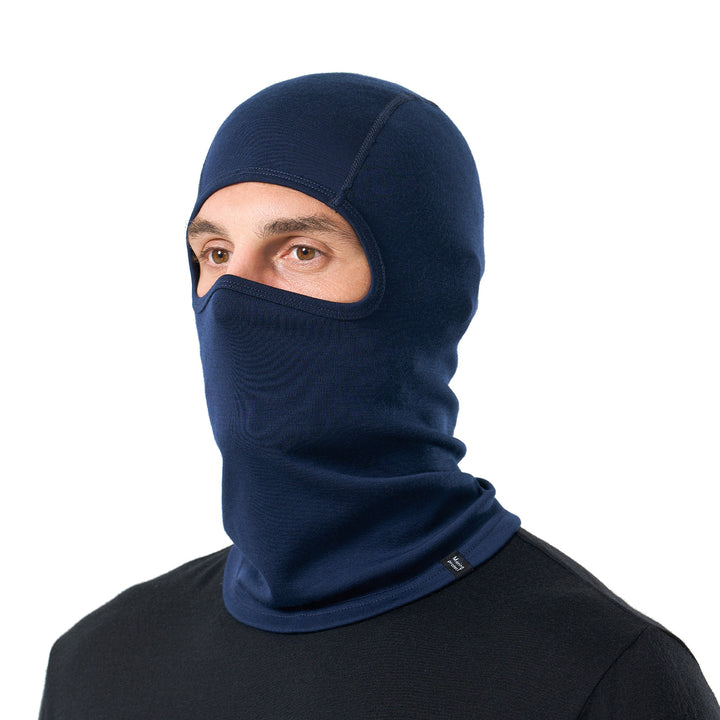 Unisex Merino 250 Balaclava Black Navy