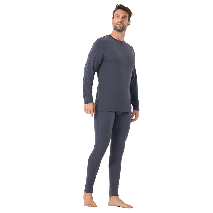 Men's Merino 250 Thermal Base Layer Set Dark Grey