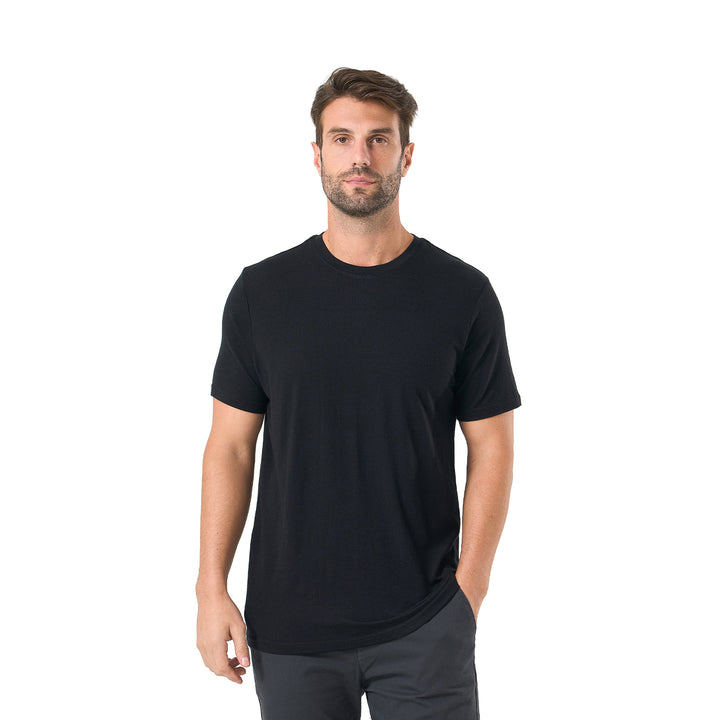 Men's Merino 200 Short Sleeve T-Shirt Black