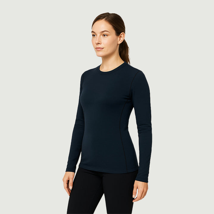 Women's Merino 200g Raglan Long Sleeve Thermal Top