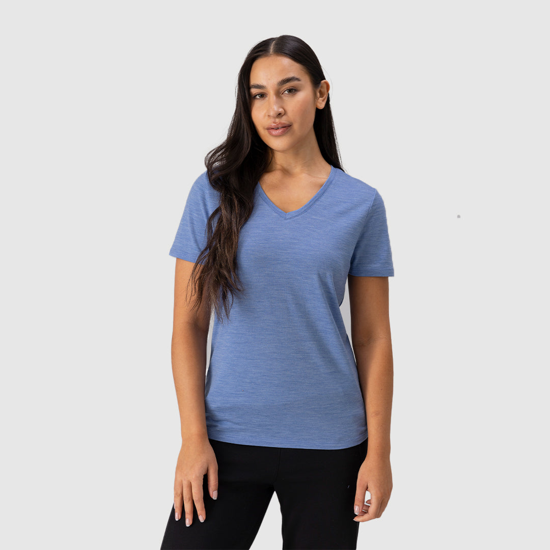 Women’s Merino 200g V-Neck T-Shirt