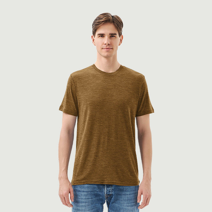 Camiseta de Hombre 100% Lana Merino Blue Bell - MT27 