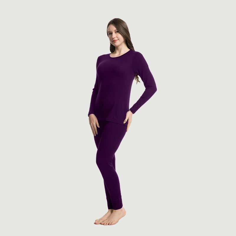 Women's Merino 200g Seamless Base Layer Set (Seamless Leggings)