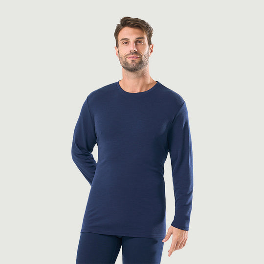 Men's Merino Wool Base Layers Top | Long Sleeve Shirts – Merino Protect