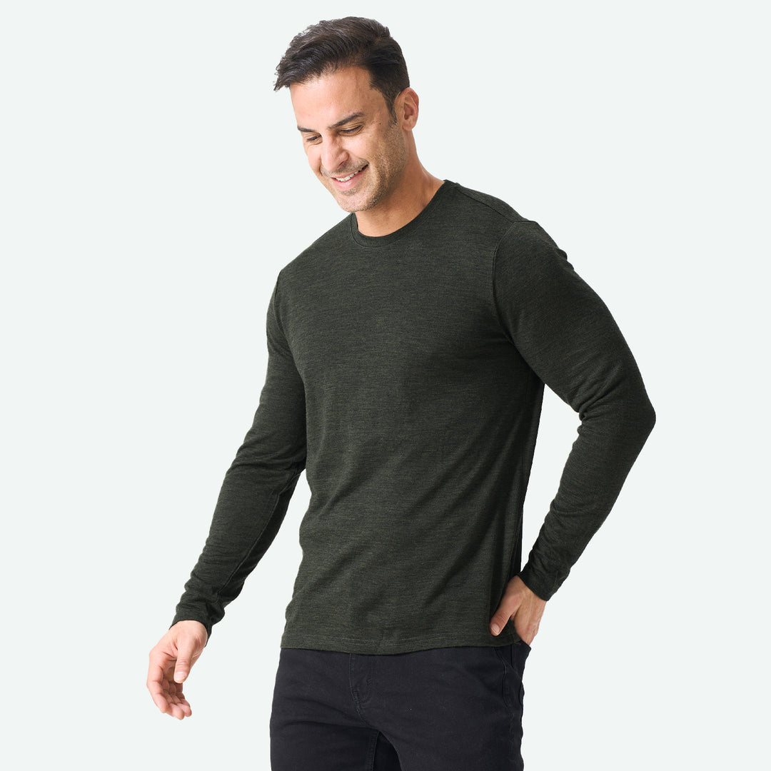 Men's Merino 170g Classic All-Season Base Layer Crew