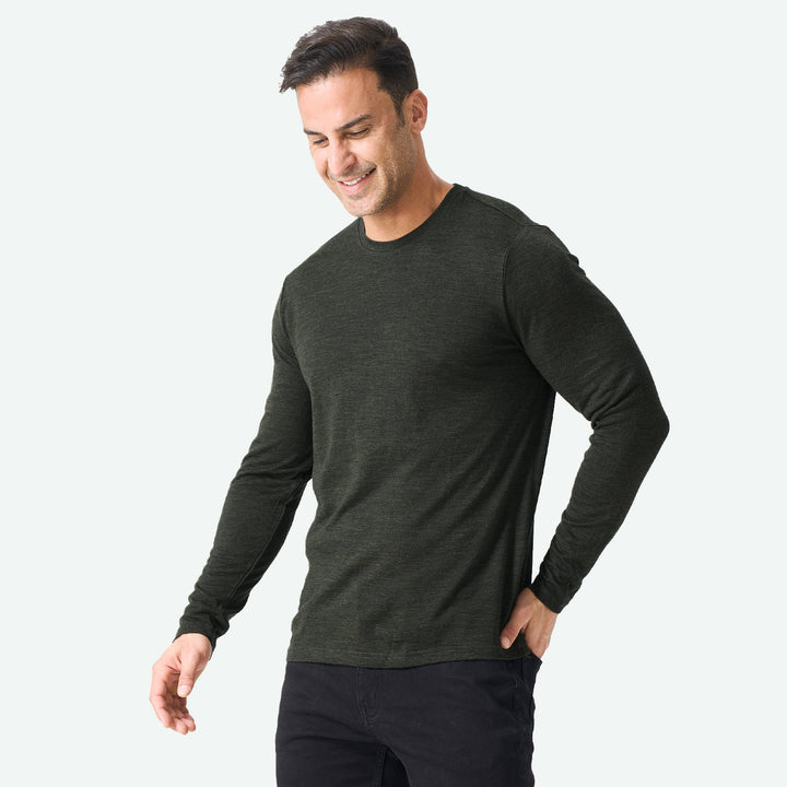 Men's Merino 170g Classic All-Season Base Layer Crew